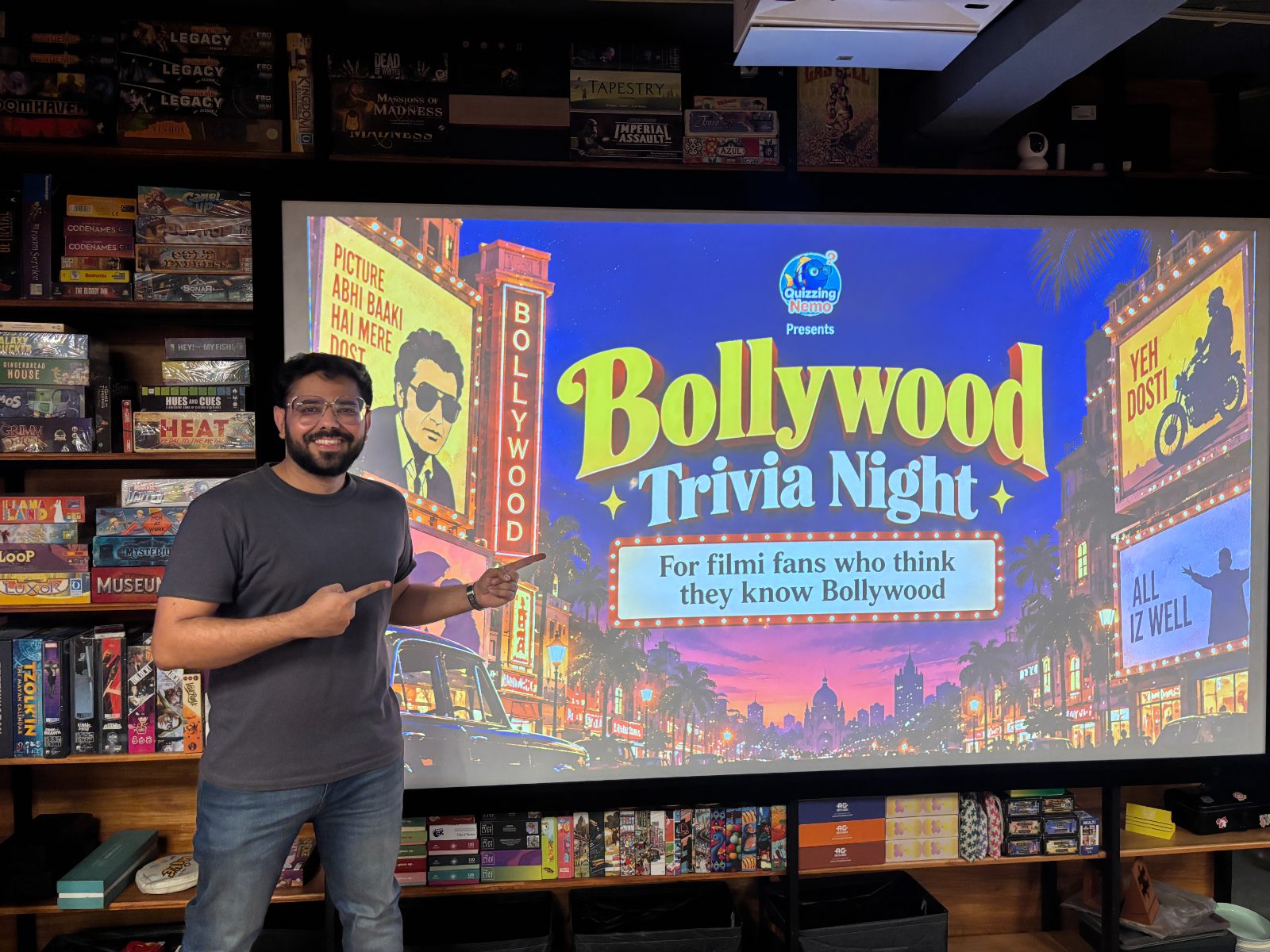 Quizzing Nemo live trivia show